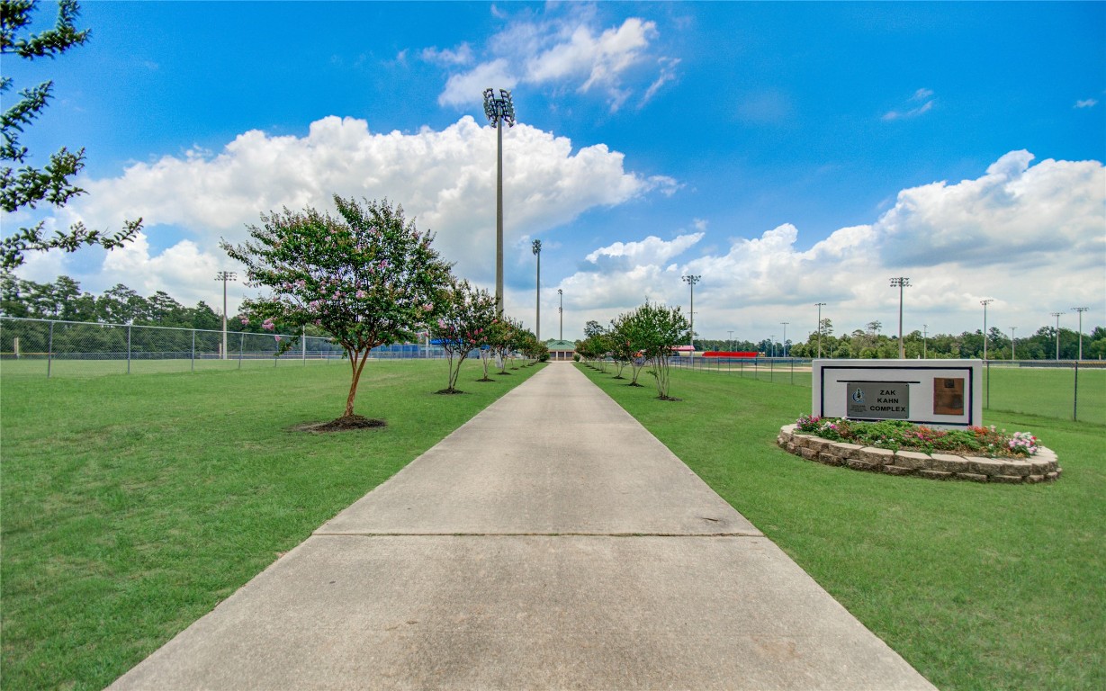 3620 Cub Drive Conroe, TX 77301 - Photo 44 of 49 a view of a park with a large tree