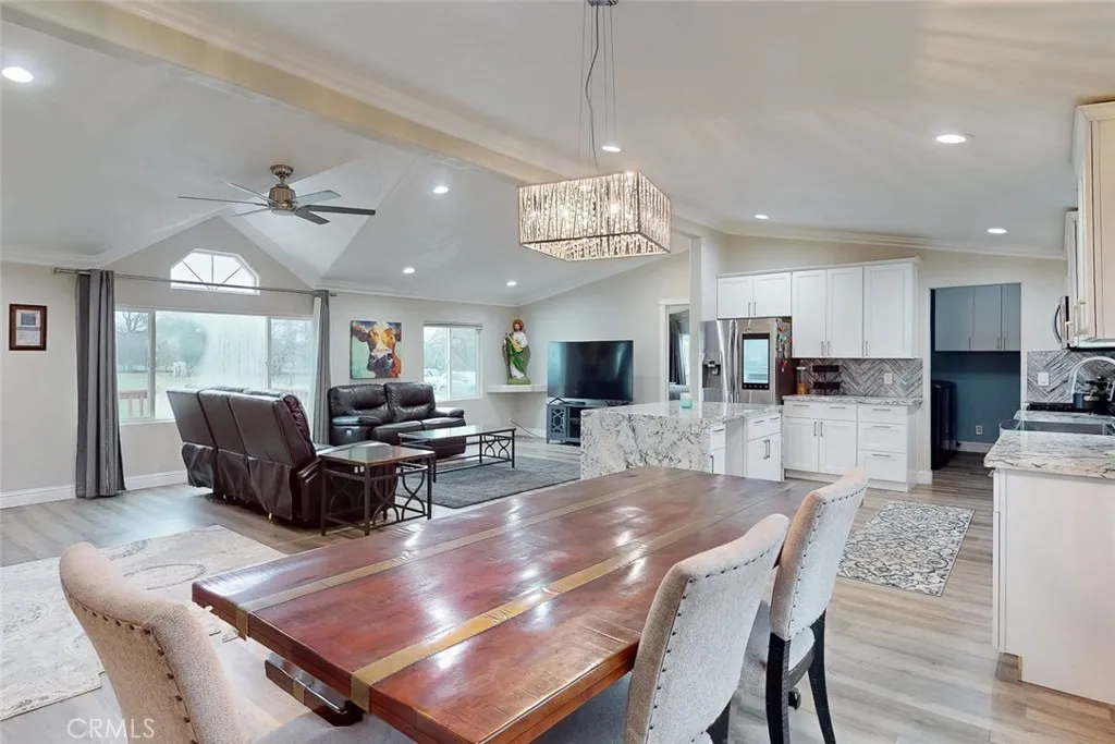 3453 La Porte Road Oroville, CA 95966 - Photo 19 of 69 a view of kitchen with dining table and chairs