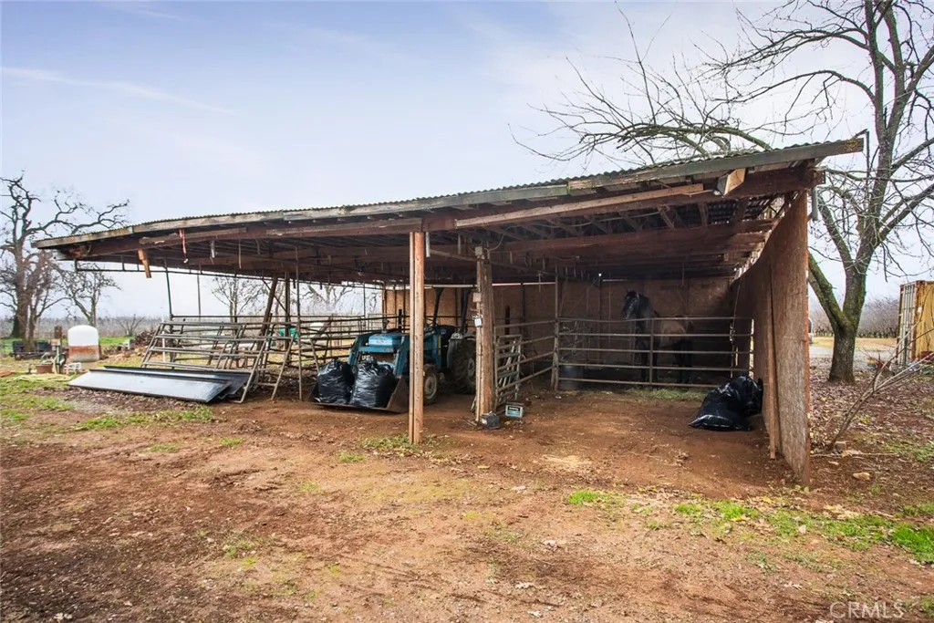 3453 La Porte Road Oroville, CA 95966 - Photo 52 of 69 a view of a room with wooden walls and roof