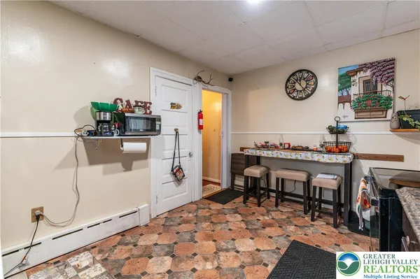 a very nice looking room with a large window