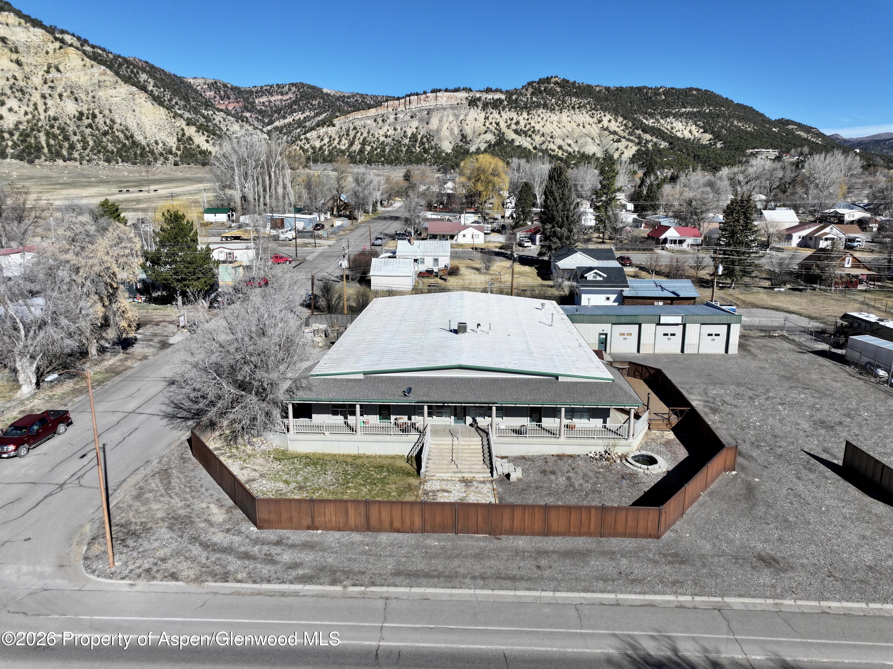 1287 Market Street Meeker, CO 81641 - Photo 41 of 42 a view of a house with a yard