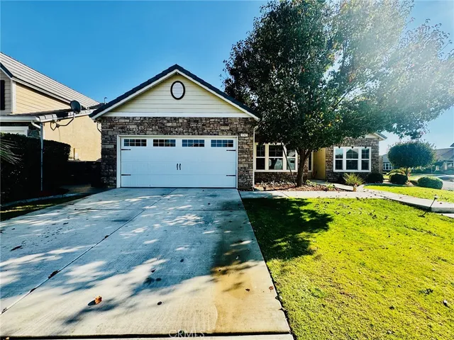 a front view of a house with swimming pool