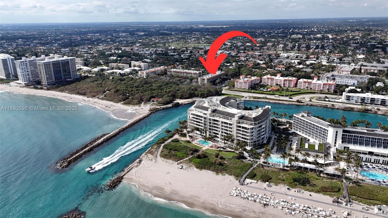 950 Ponce De Leon Road, Unit 2100 Boca Raton, FL 33432 - Photo 4 of 15 an aerial view of a city