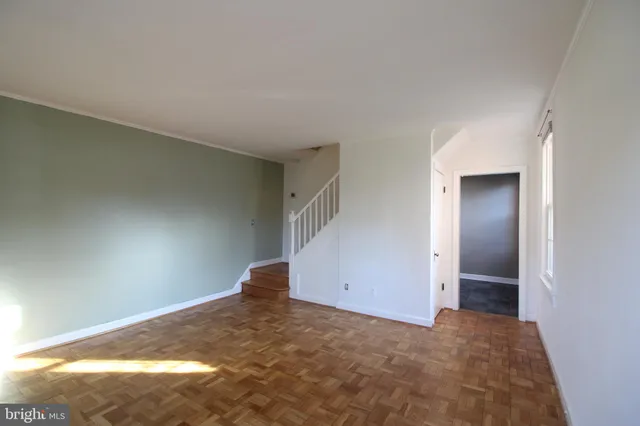 a view of empty room