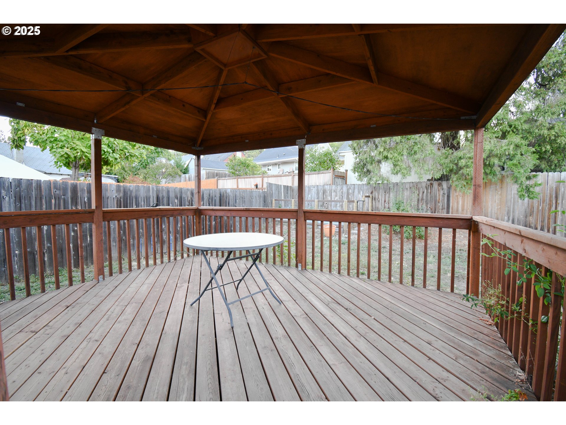 1731 Southeast Hamilton Street Roseburg, OR 97470 - Photo 20 of 23 a view of balcony with wooden floor