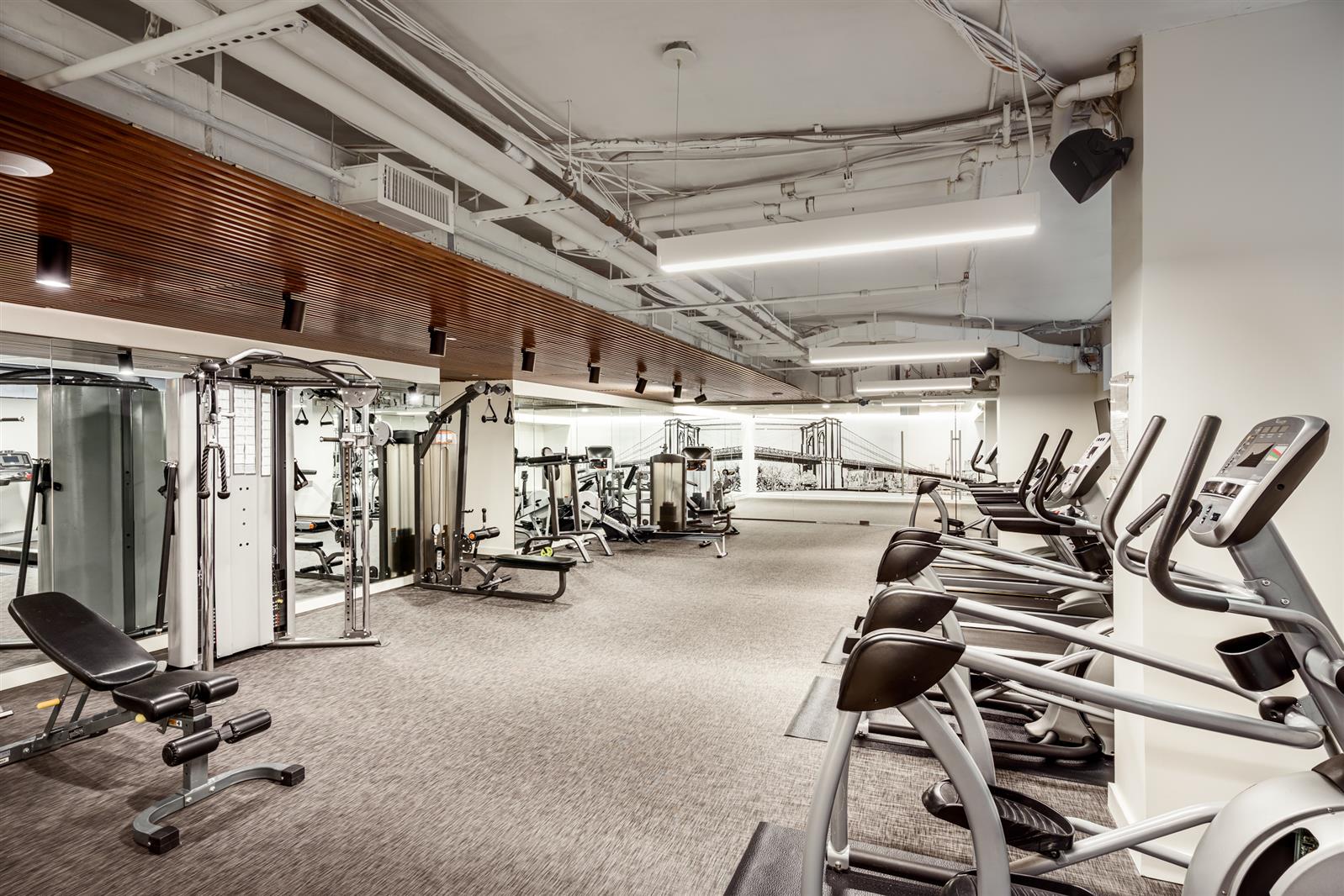 33 Caton Place, Unit 5H Brooklyn, NY 11218 - Photo 7 of 10 a view of a room with gym equipment