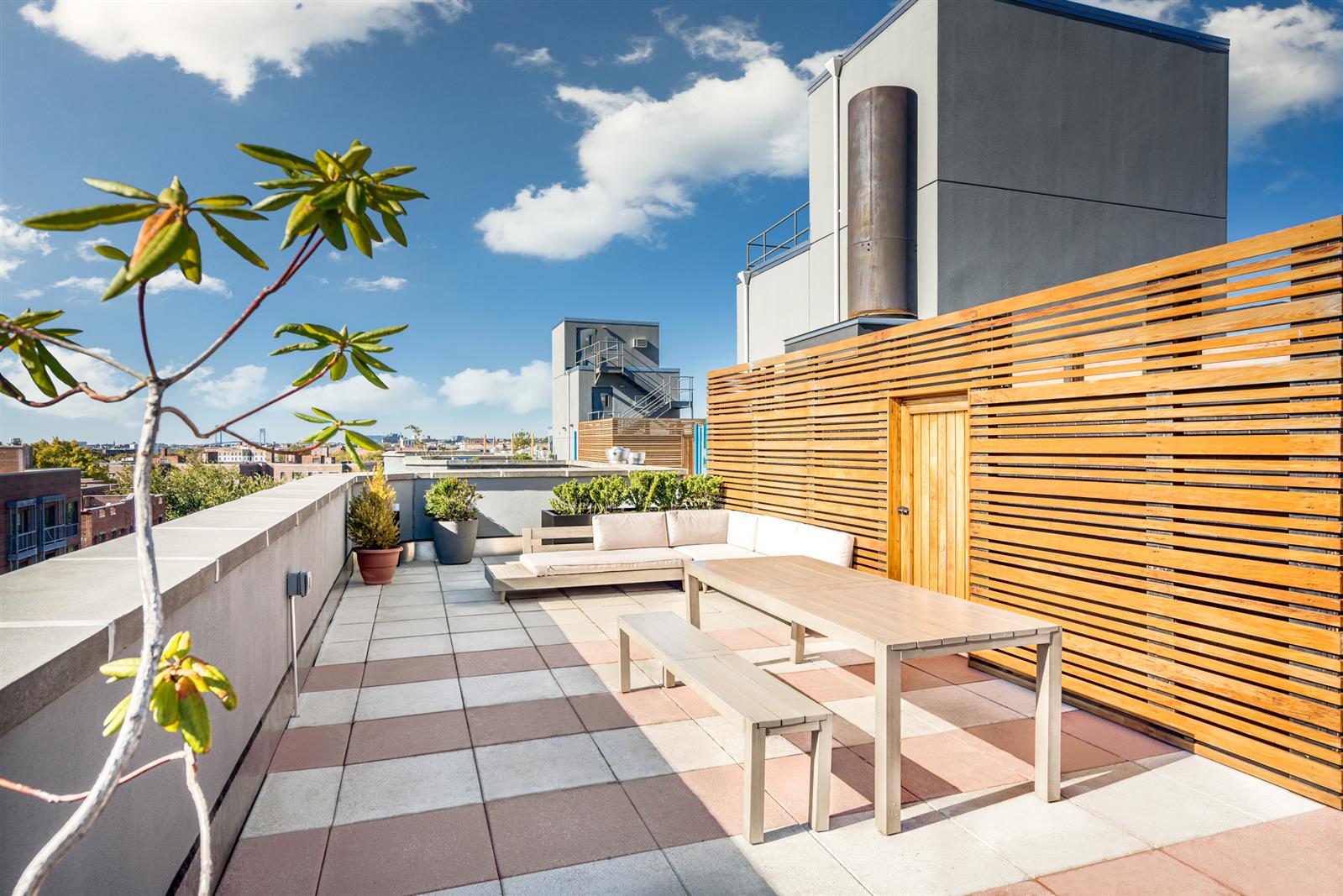 33 Caton Place, Unit 5H Brooklyn, NY 11218 - Photo 9 of 10 a view of balcony with couch and chairs
