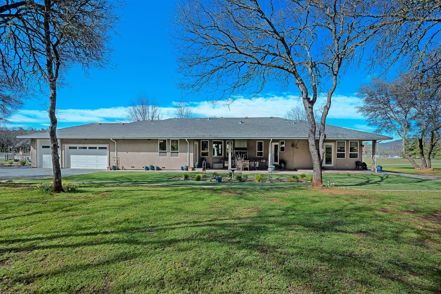 2847 Sierra Vista Road Rescue, CA 95672 - Photo 49 of 69 a view of a house with a yard