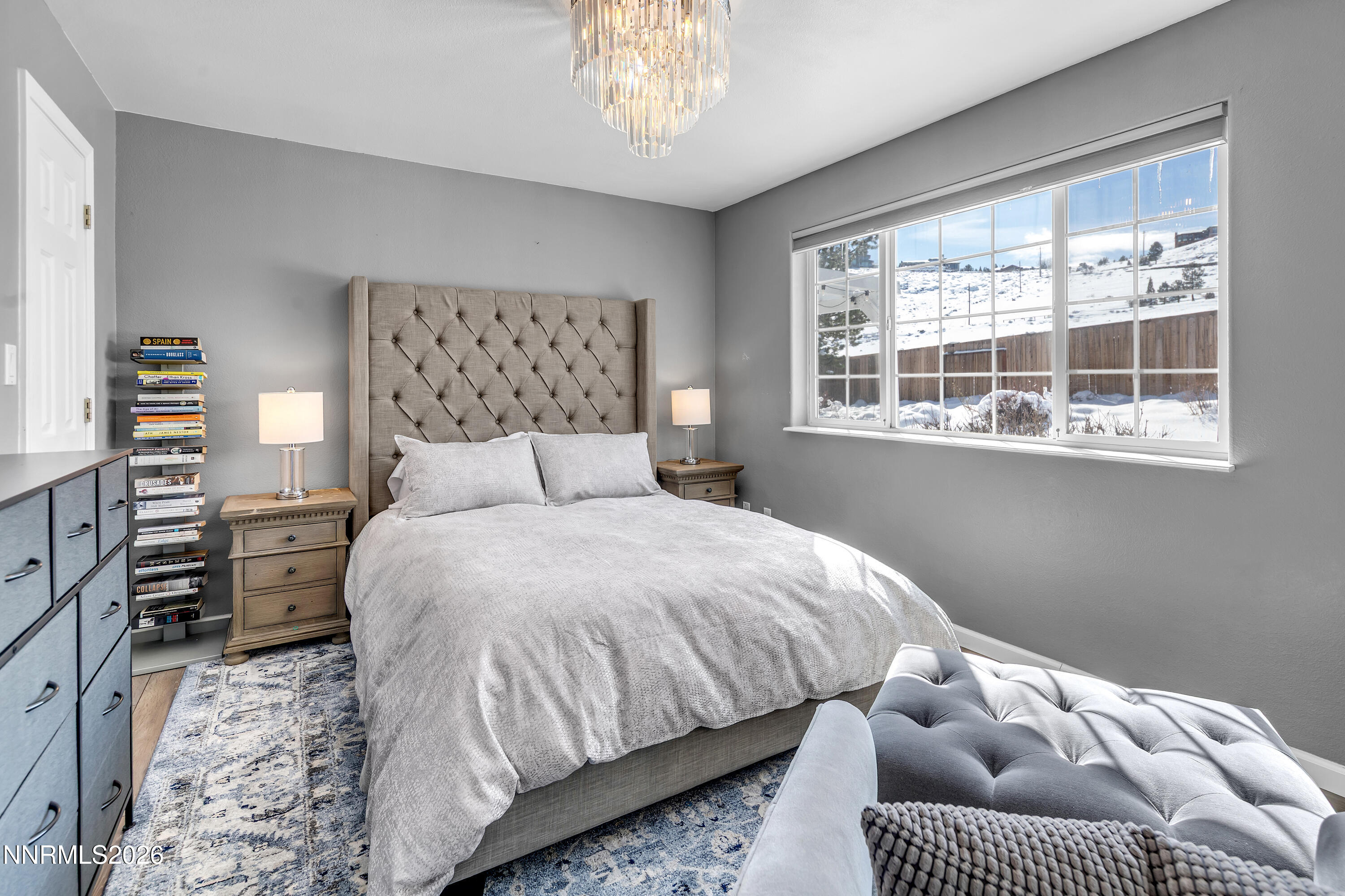 2677 Chaparral Drive Reno, NV 89509 - Photo 20 of 35 a bedroom with a bed and a window