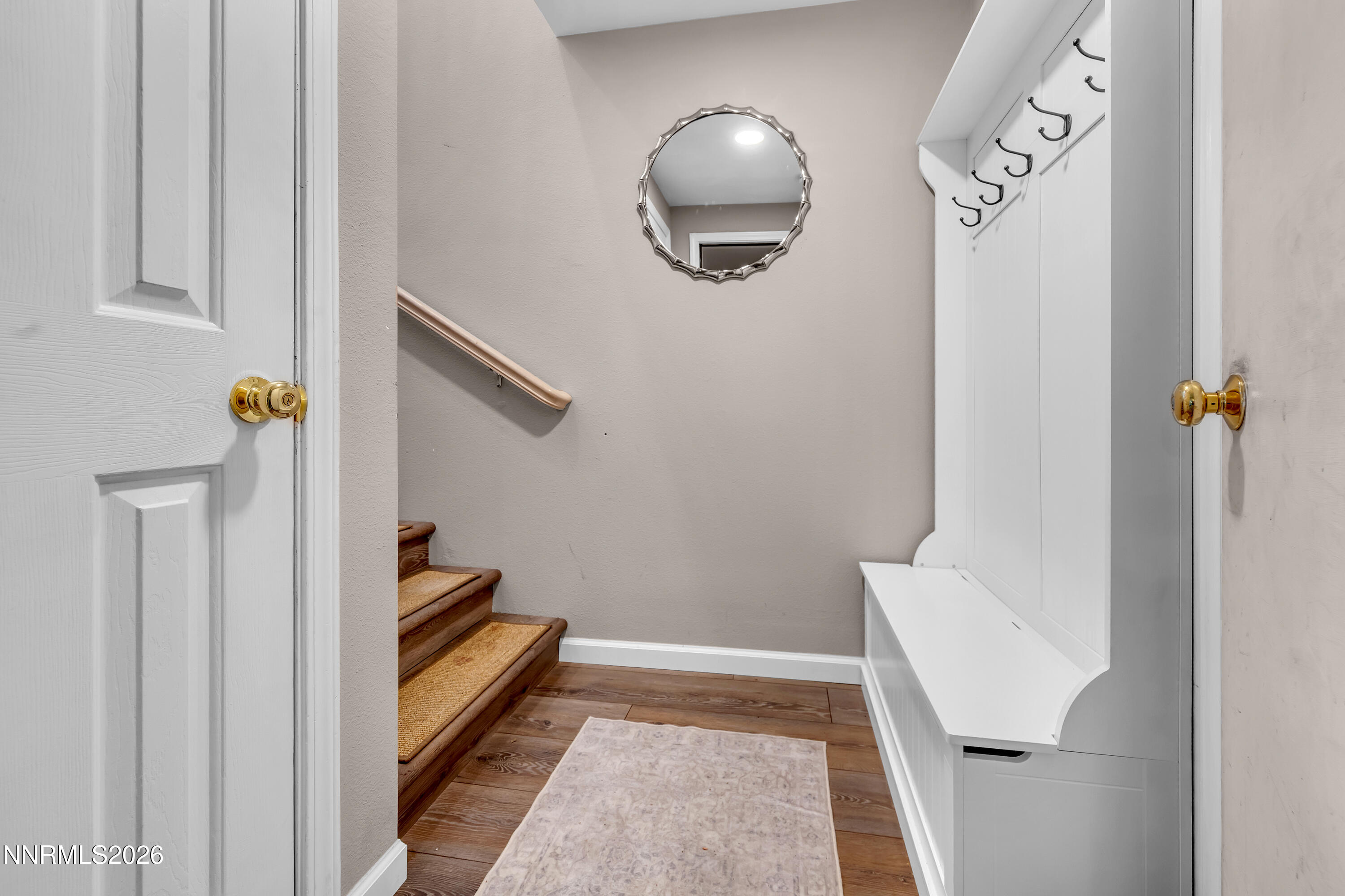 2677 Chaparral Drive Reno, NV 89509 - Photo 25 of 35 a view of entryway and hall with wooden floor
