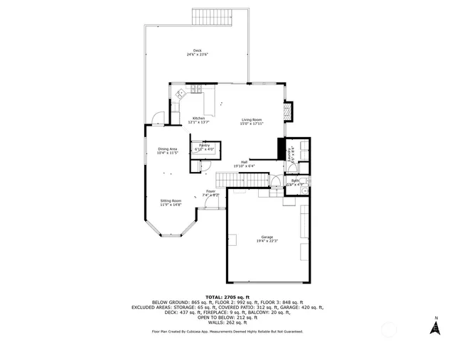 a picture of a wall with a white wall