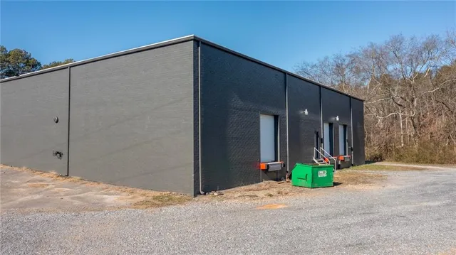 a backyard of a house