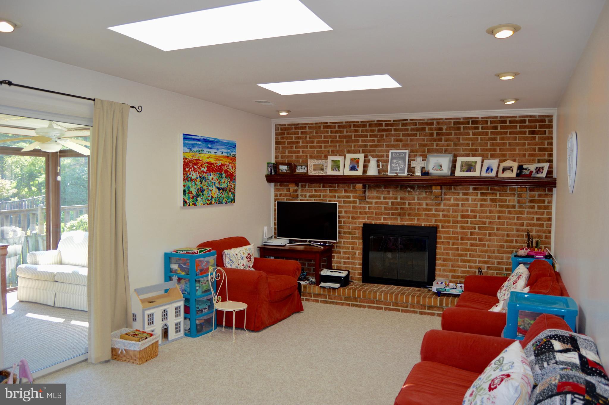 2131 Silentree Drive Vienna, VA 22182 - Photo 14 of 25 Family Room with Sliding Glass Doors