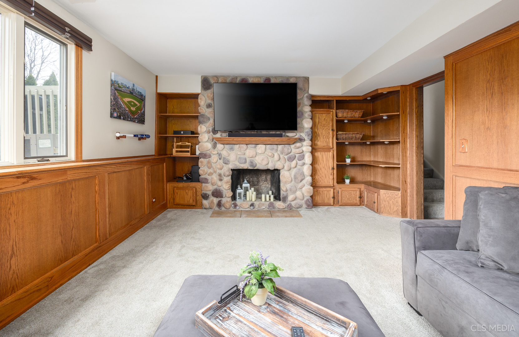 2115 Tiffany Drive Schaumburg, IL 60193 - Photo 11 of 23 a living room with furniture fireplace and flat screen tv