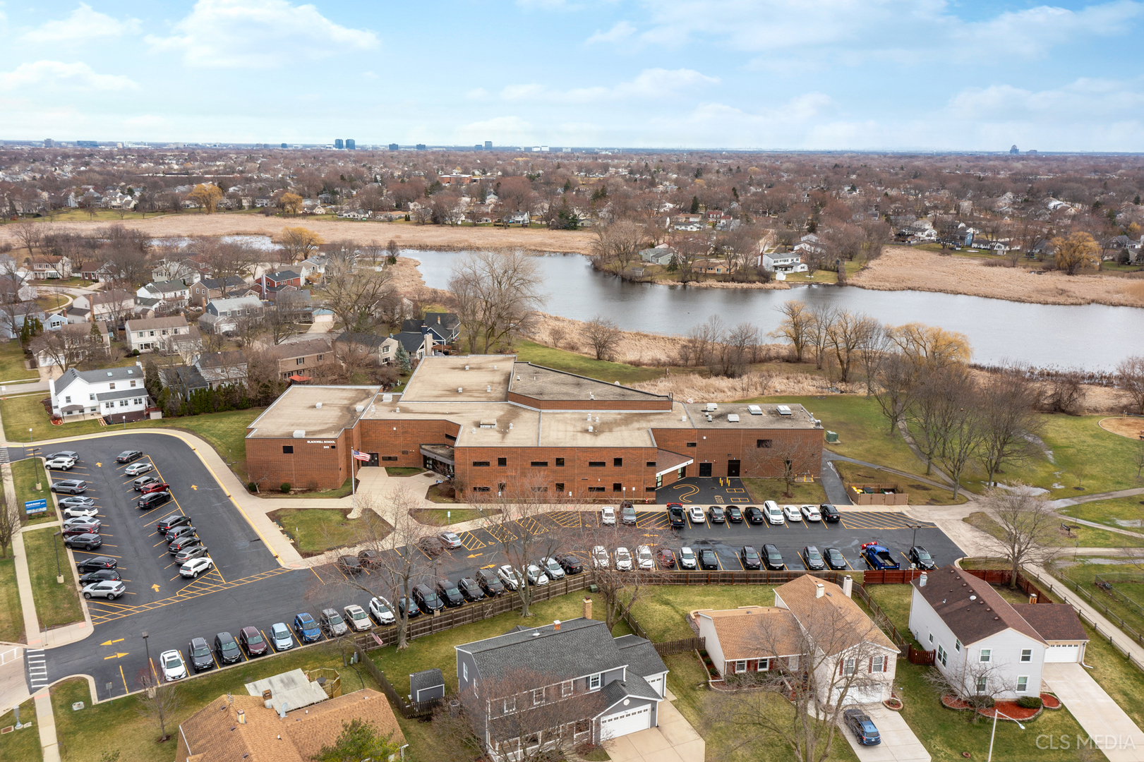 2115 Tiffany Drive Schaumburg, IL 60193 - Photo 23 of 23 an aerial view of a house with lake view