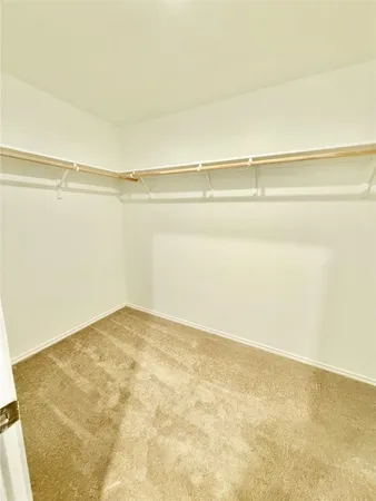 a view of a room with an empty space