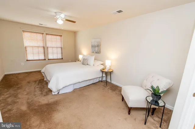 a house with trees in front of it