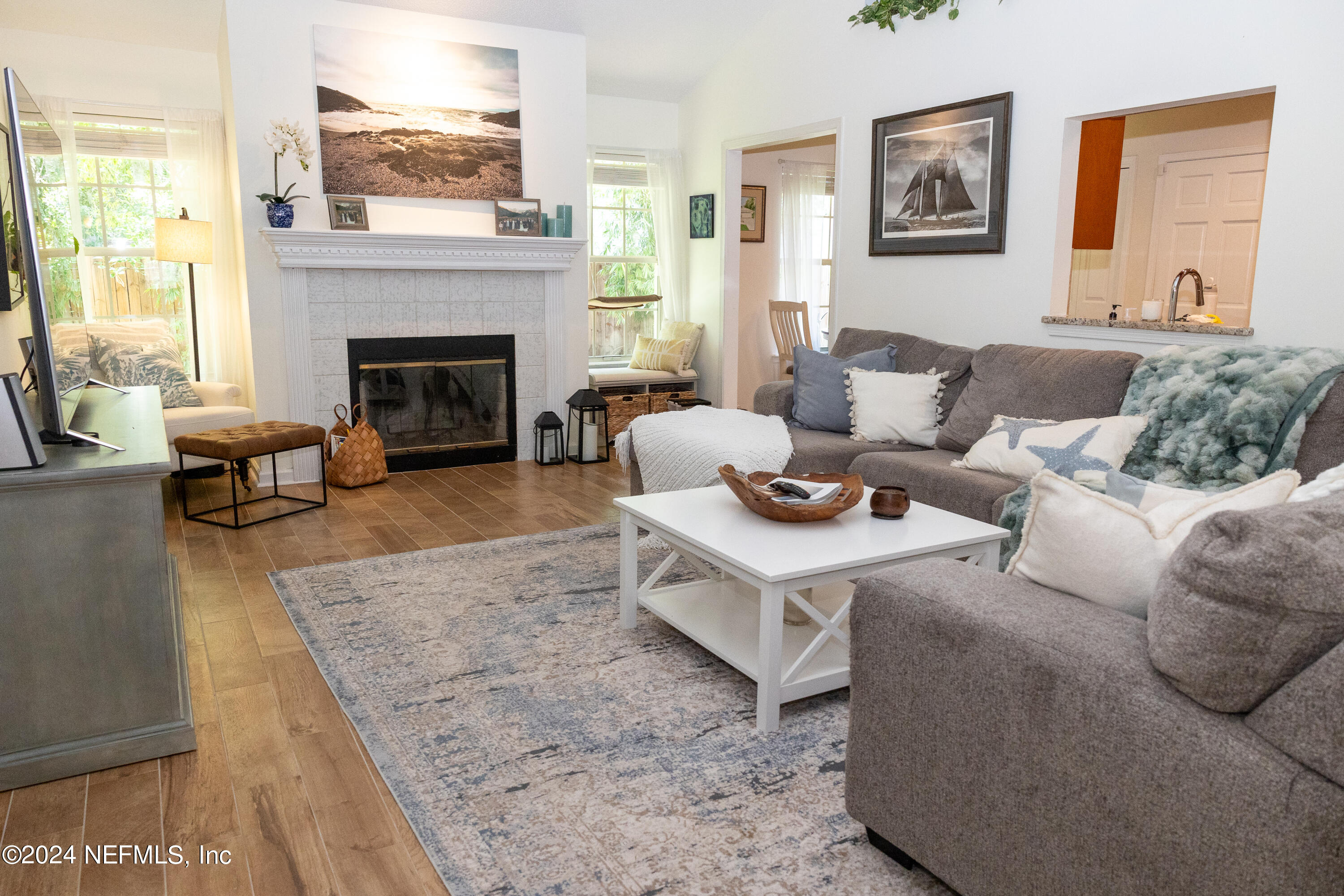 11971 Remsen Road Jacksonville, FL 32223 - Photo 36 of 68 Family Room with wood burning fireplace