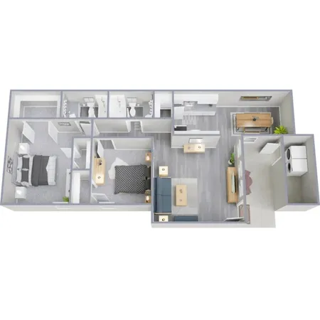 swimming pool with outdoor seating