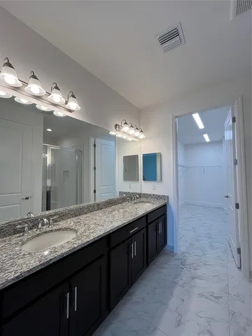 a view of a room with empty racks