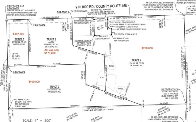 $375,000 | 20-ac East 1700 Road, Baldwin City, KS 66006