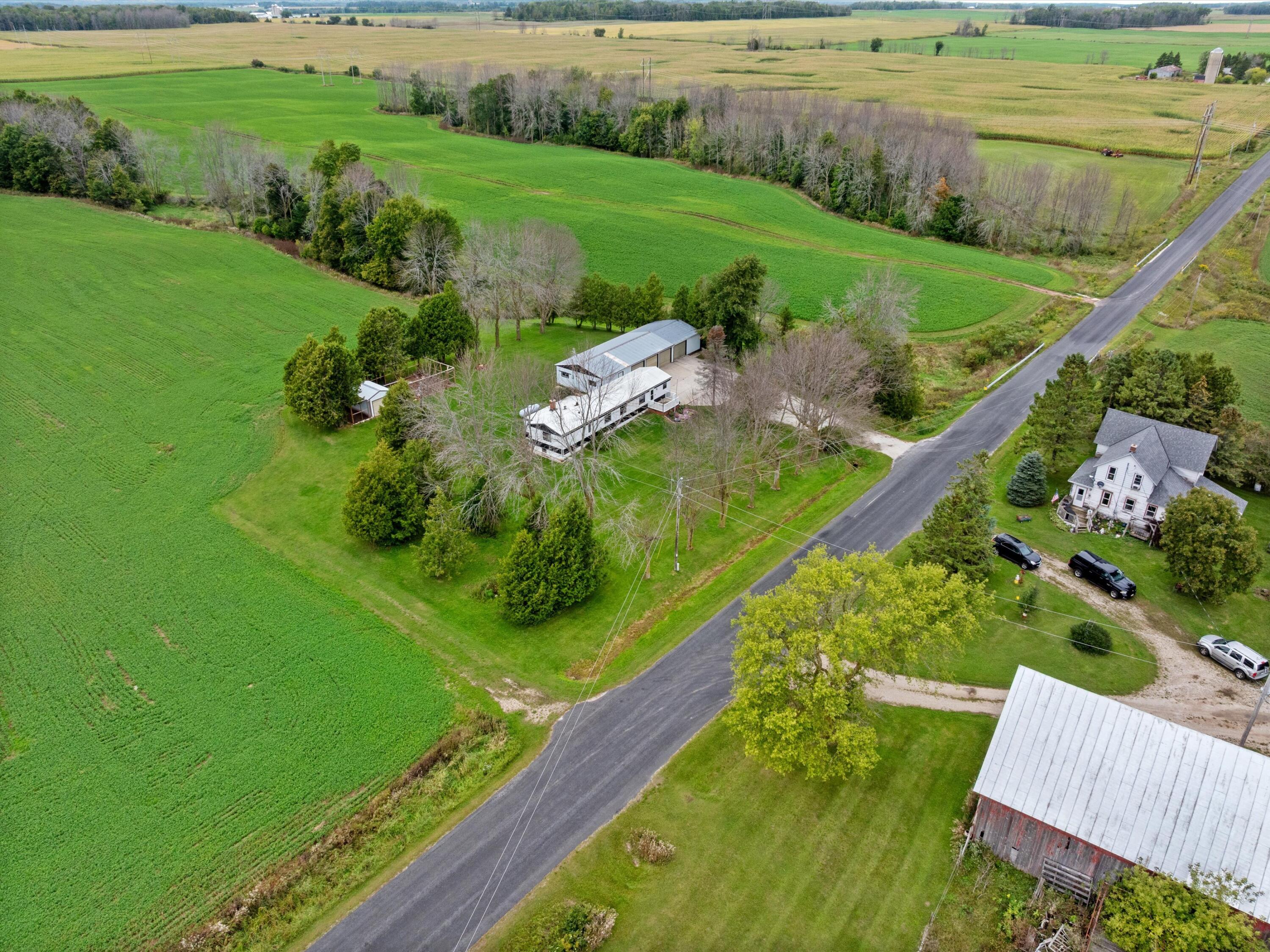 N341 Woodside Road Carlton, WI 54216 - Photo 4 of 36 Drone