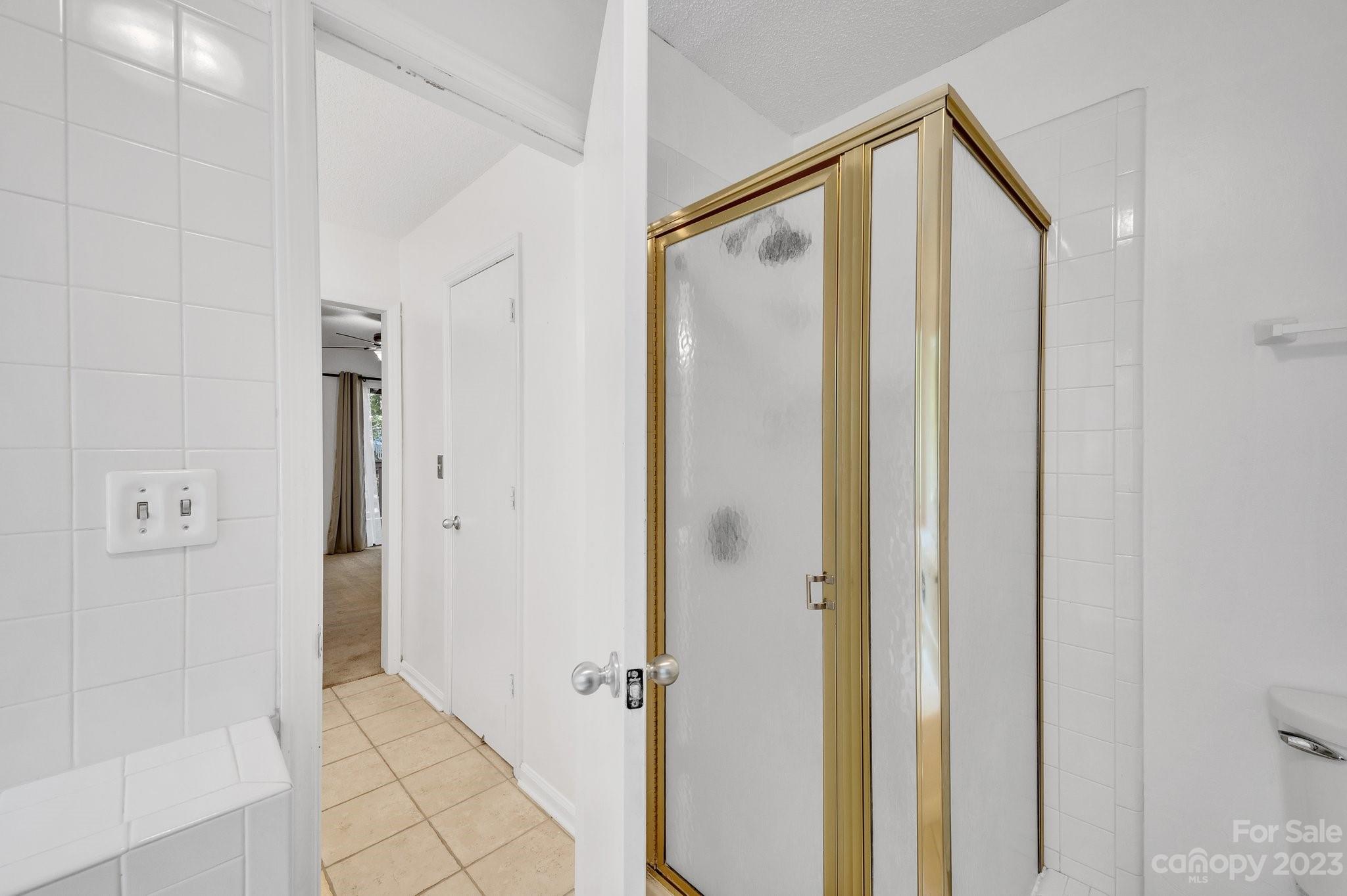 1016 Palmyra Drive Tega Cay, SC 29708 - Photo 16 of 33 a view of a bathroom with sink and shower