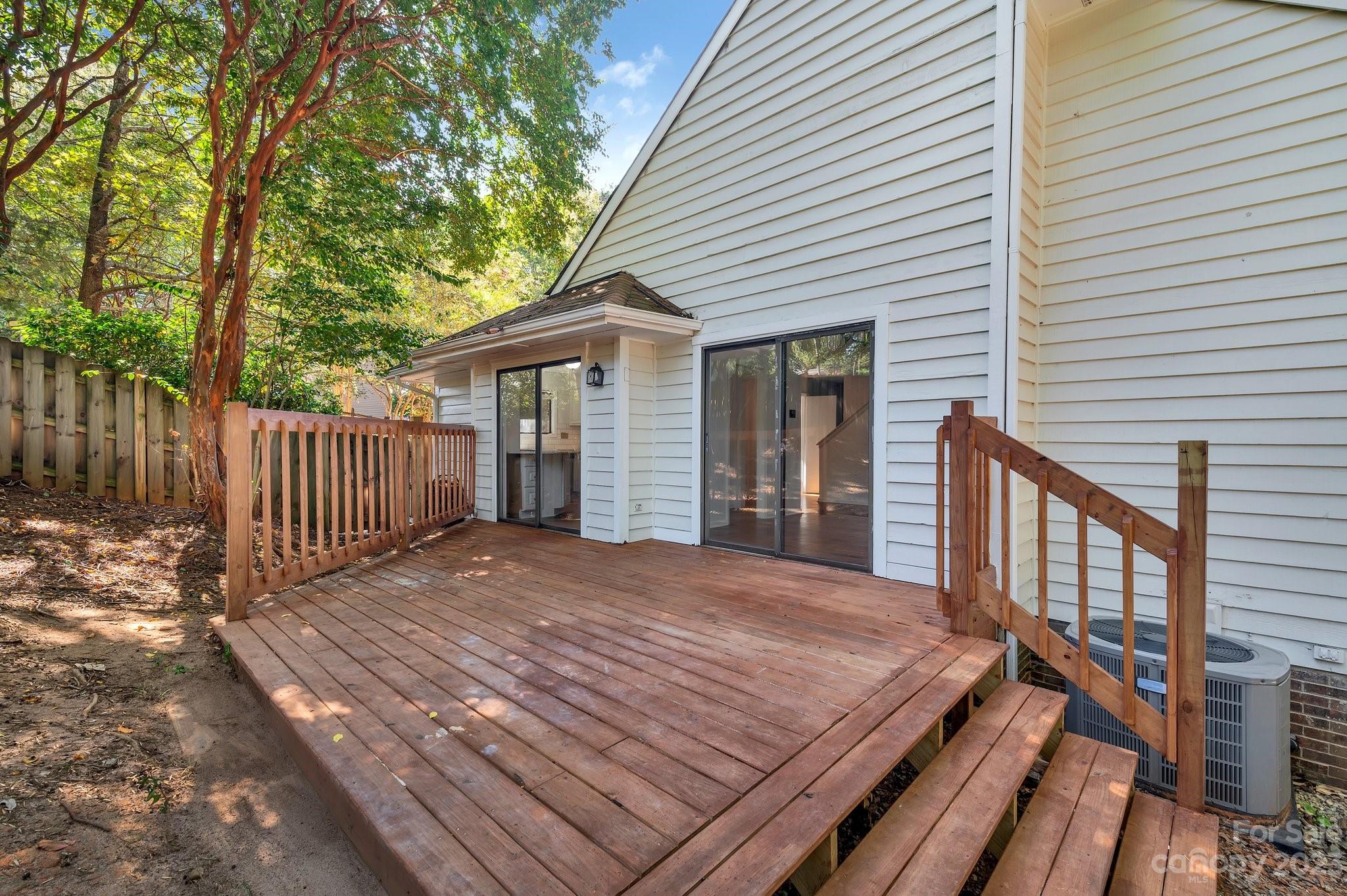 1016 Palmyra Drive Tega Cay, SC 29708 - Photo 27 of 33 a balcony with wooden floor