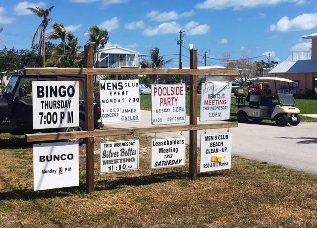702 North Silver Circle Key Largo, FL 33037 - Photo 31 of 38 a view of a sign board
