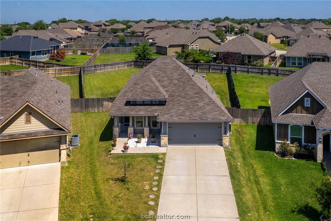 2071 Positano Loop Bryan, TX 77808 - Photo 5 of 31 a aerial view of a house with swimming pool and a terrace view