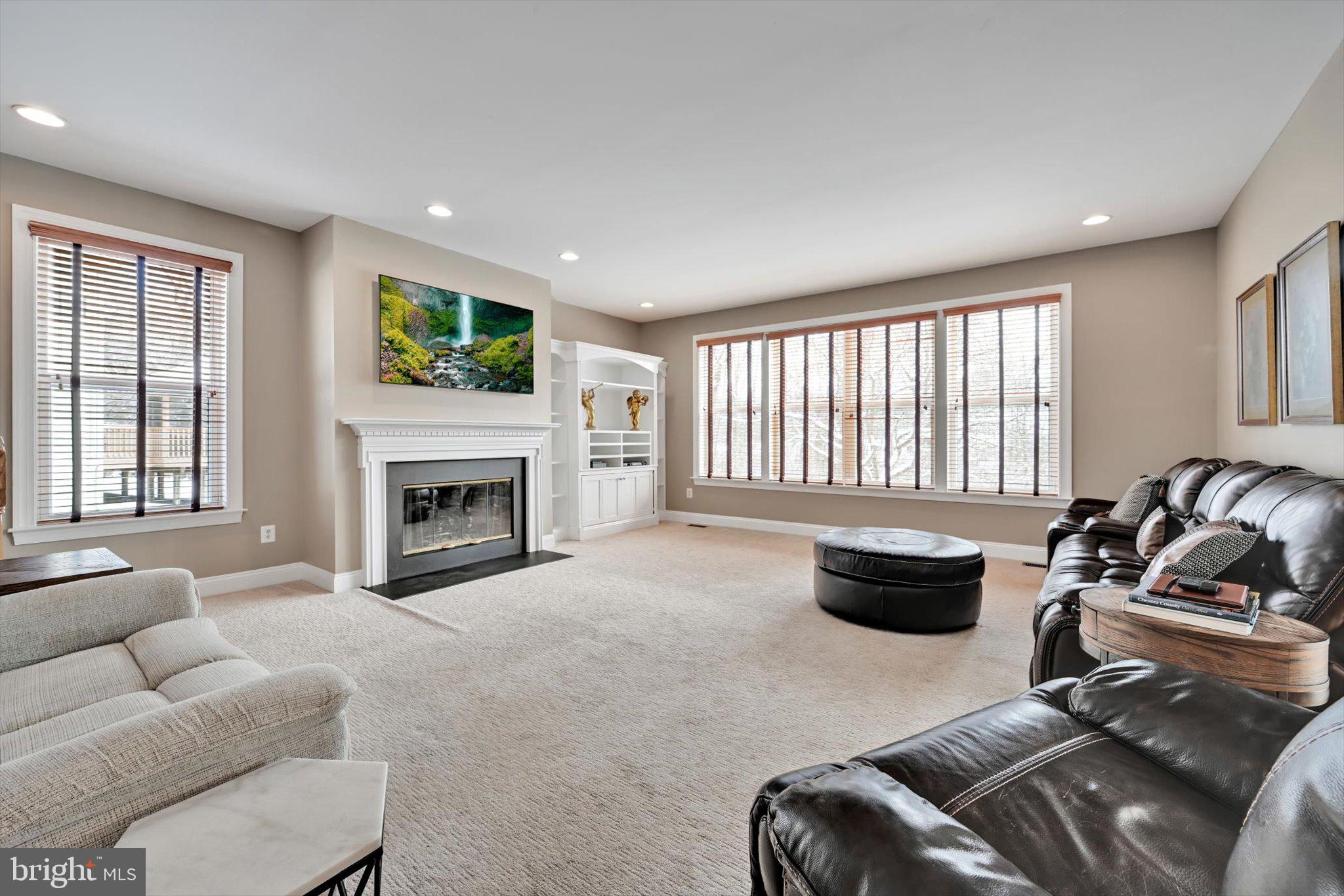 413 Partridgeberry Lane Chester Springs, PA 19425 - Photo 13 of 55 Family Room w/Gas Fireplace