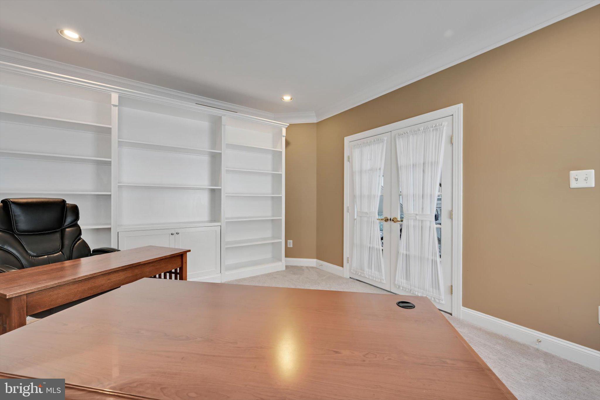 413 Partridgeberry Lane Chester Springs, PA 19425 - Photo 36 of 55 1st Floor - Office w/Built-ins