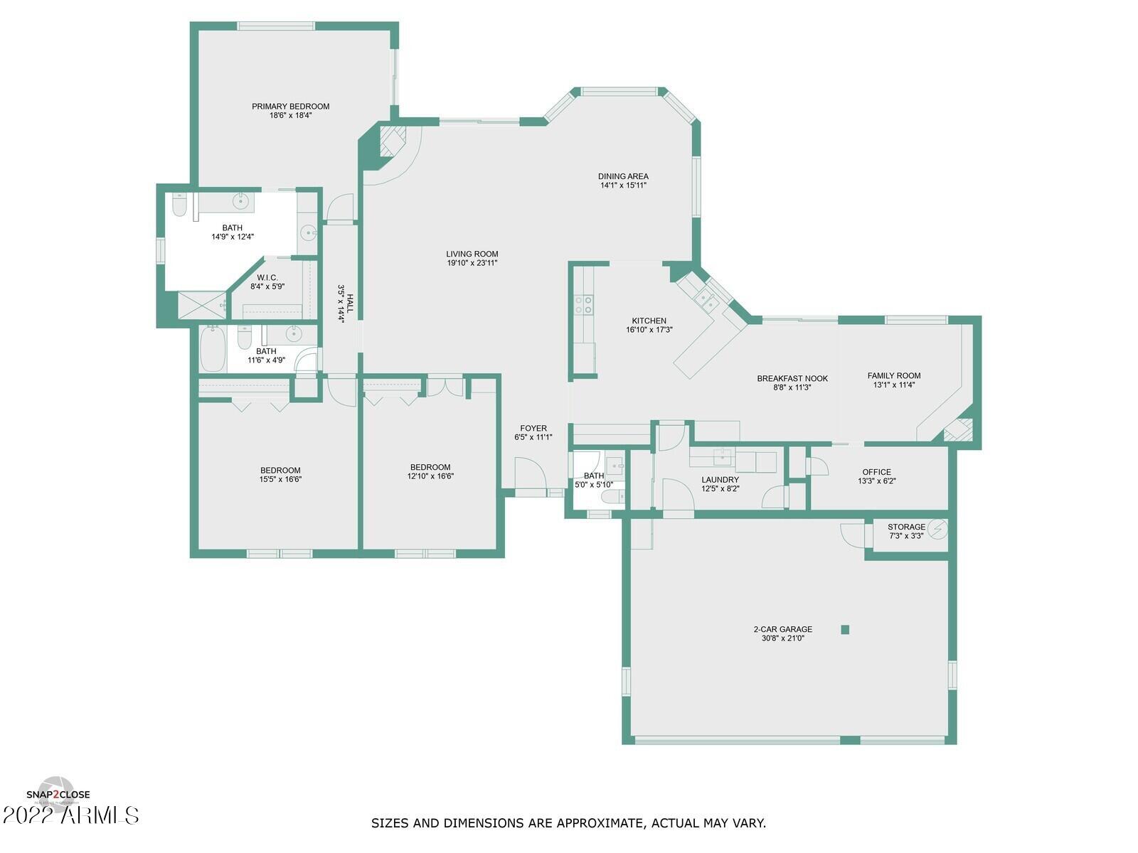 19102 East Alondra Way Rio Verde, AZ 85263 - Photo 63 of 63 Floor Plan