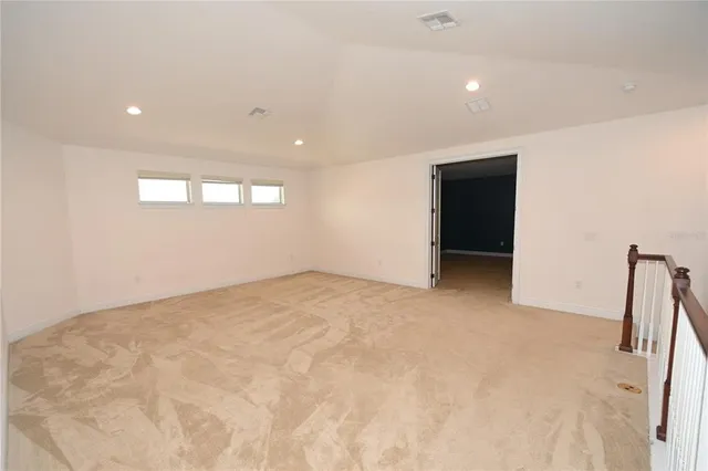 a view of empty room