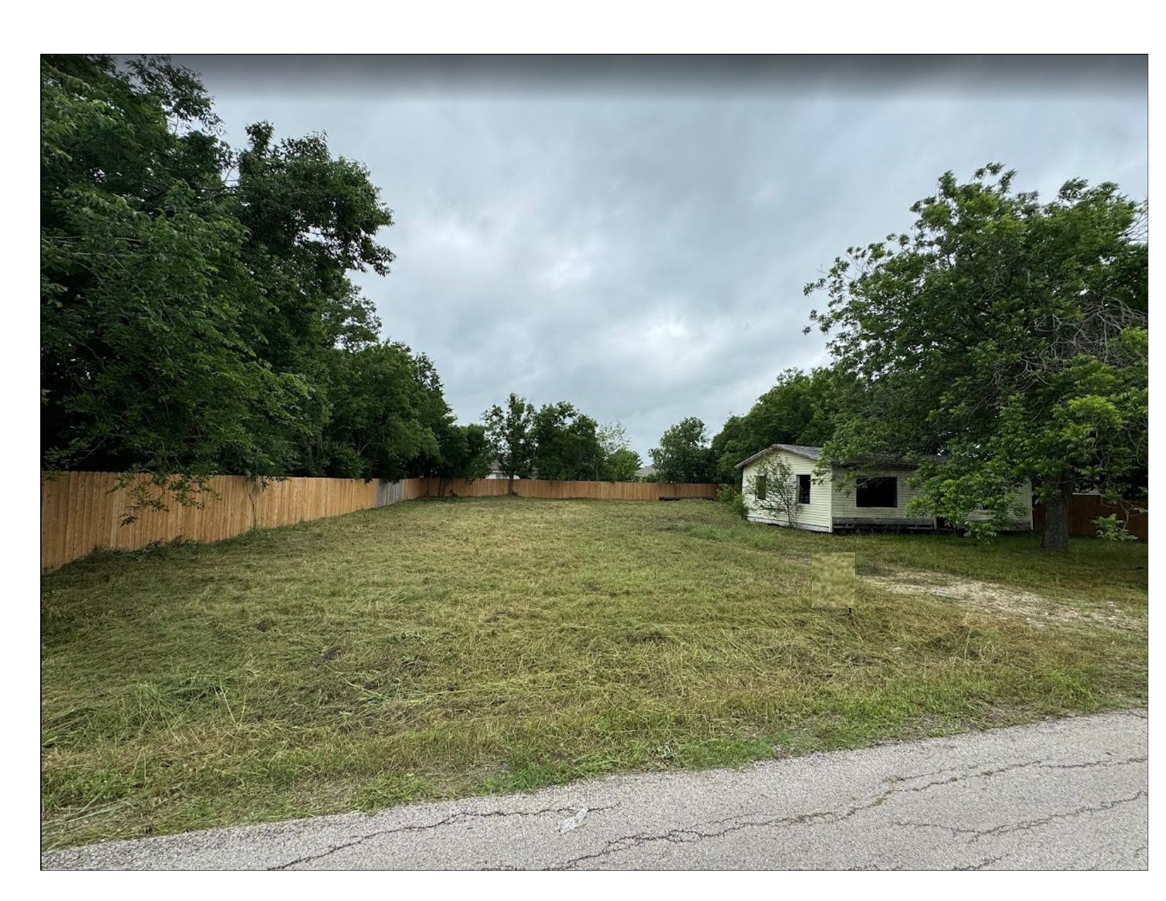 a view of a yard