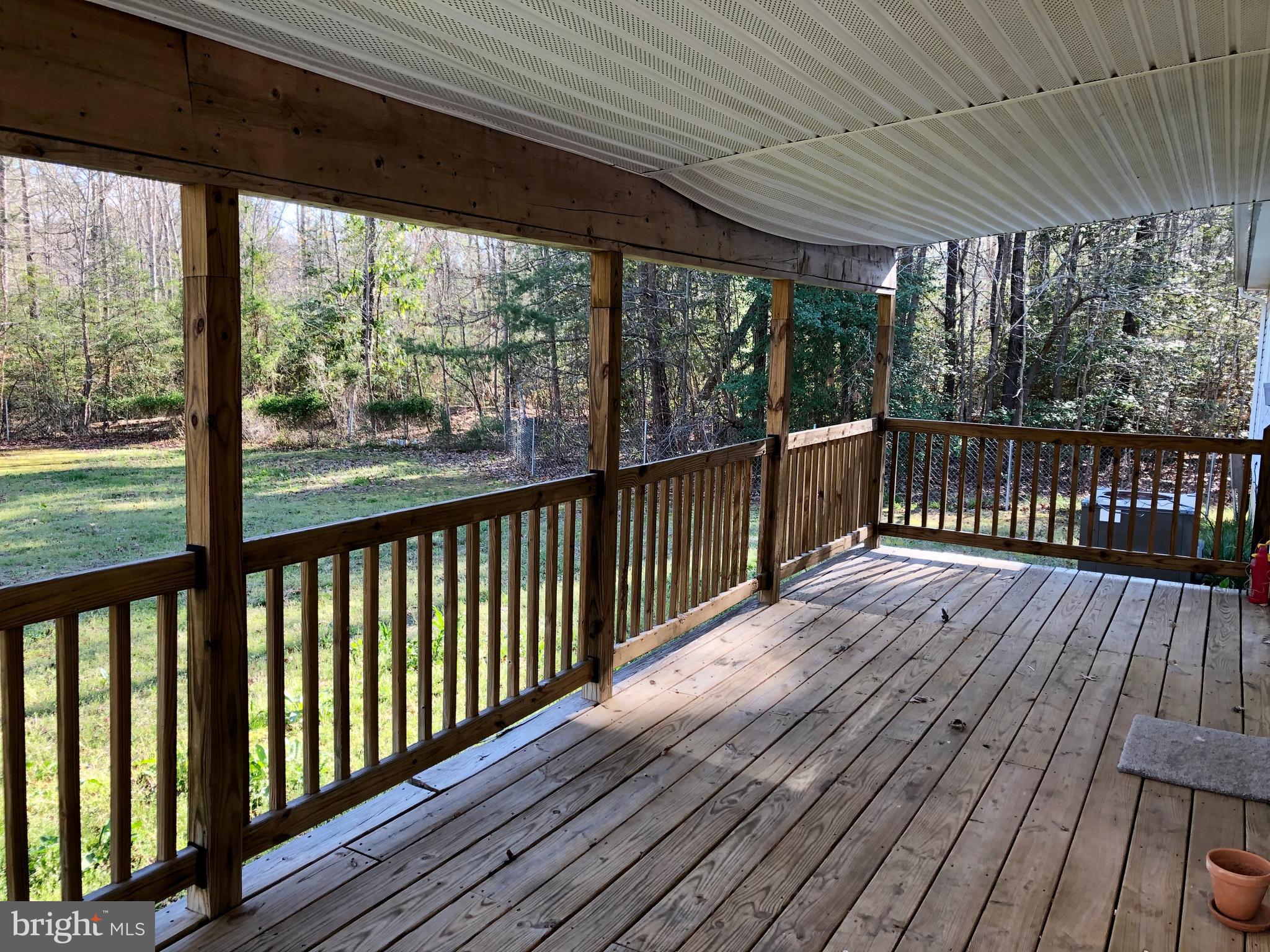 22580 Point Lookout Road Leonardtown, MD 20650 - Photo 15 of 19 Covered back deck