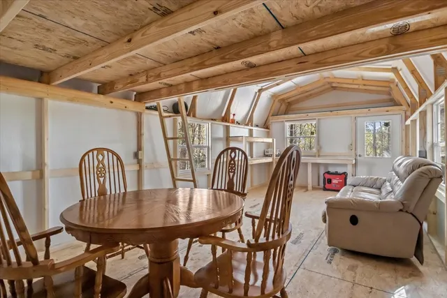 a view of an ocean and beach