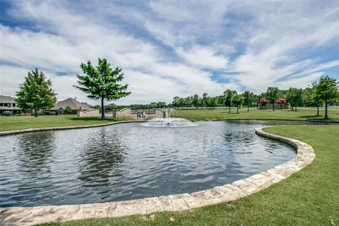 a view of a park with slide