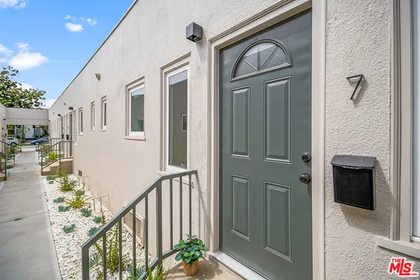 a view of front door and porch