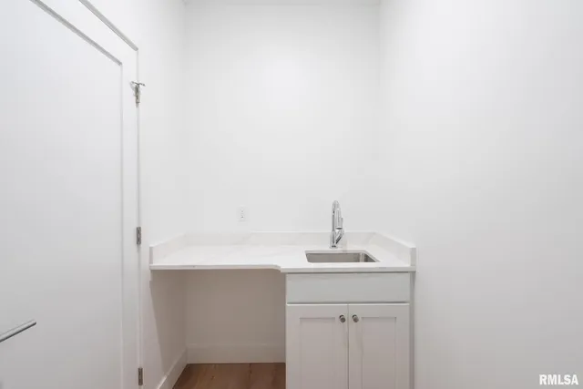 a small space with a window