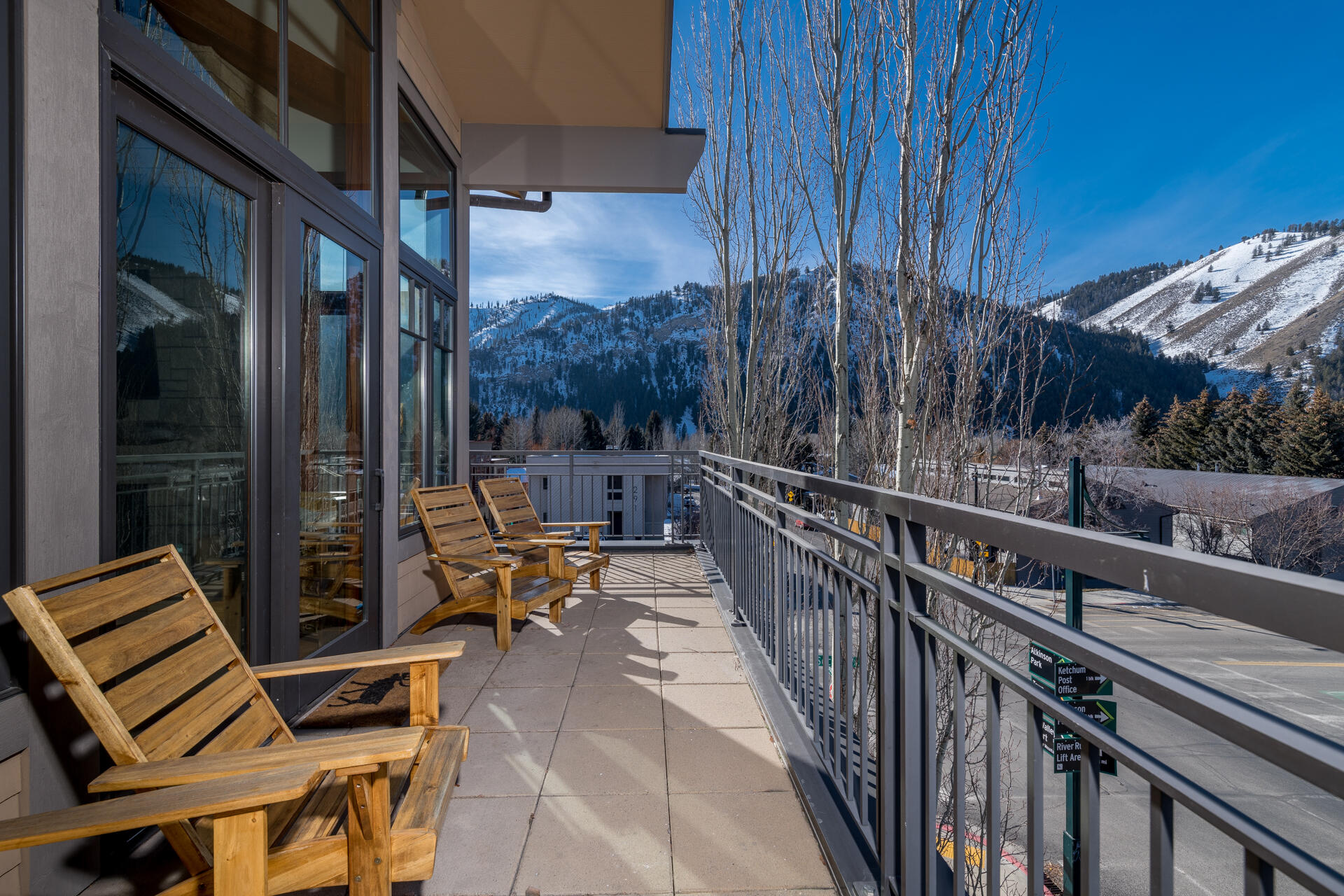 222 Second Avenue, Unit 13 Ketchum, ID 83340 - Photo 6 of 32 Amazing private deck area