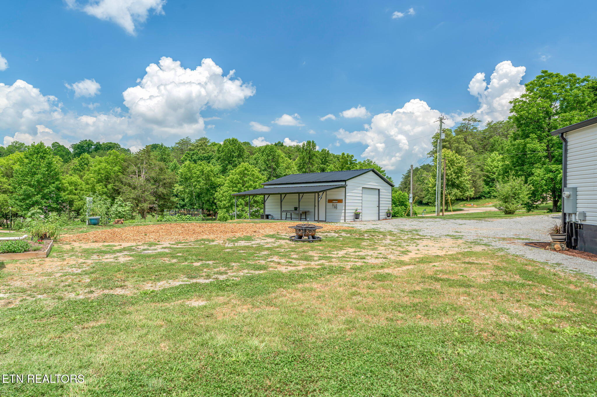 286 JD Farm Road Tellico Plains, TN 37385 - Photo 35 of 58 BACK OF HOME WITH MOUNTAIN VIEW