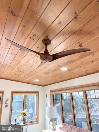 a very nice looking room with a large window