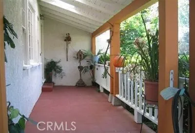 a view of a porch