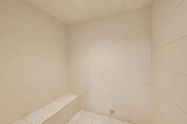 a view of a garden with plants