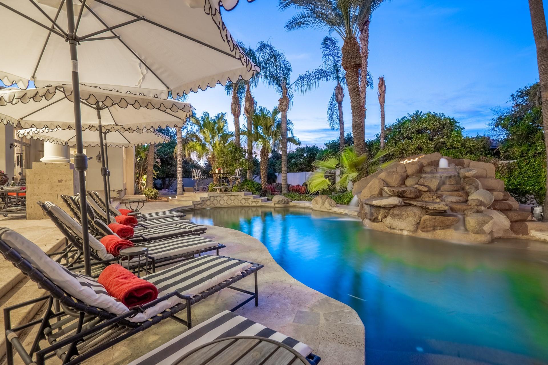 4040 East McLellan Road, Unit 8 Mesa, AZ 85205 - Photo 82 of 105 a view of outdoor space with seating area