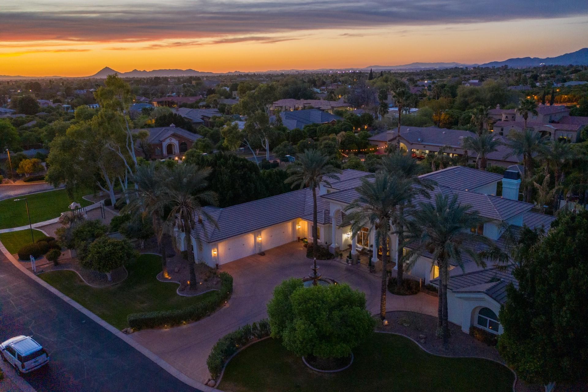 4040 East McLellan Road, Unit 8 Mesa, AZ 85205 - Photo 90 of 105 a view of city and mountain