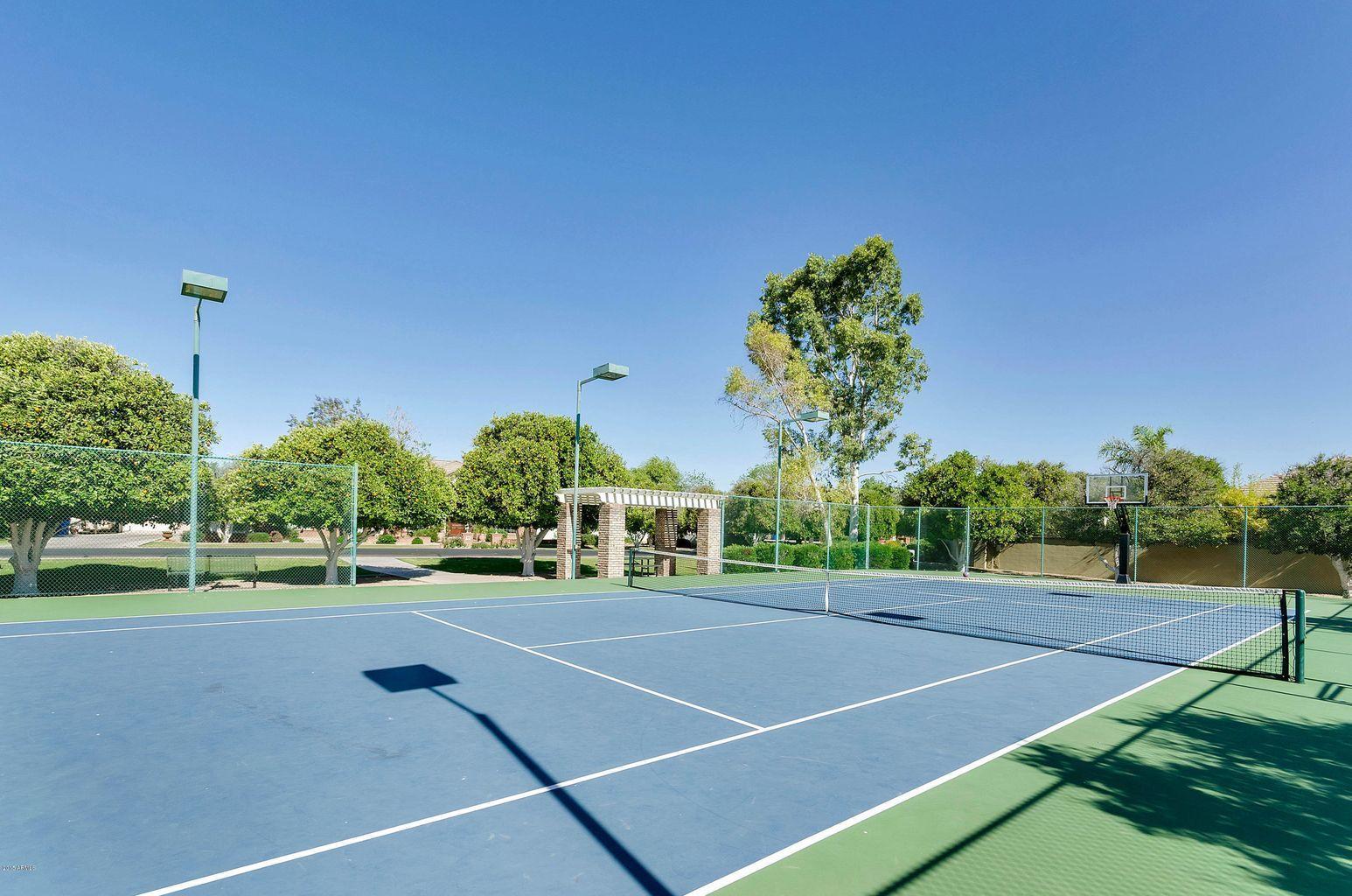 4040 East McLellan Road, Unit 8 Mesa, AZ 85205 - Photo 99 of 105 a view of a tennis court