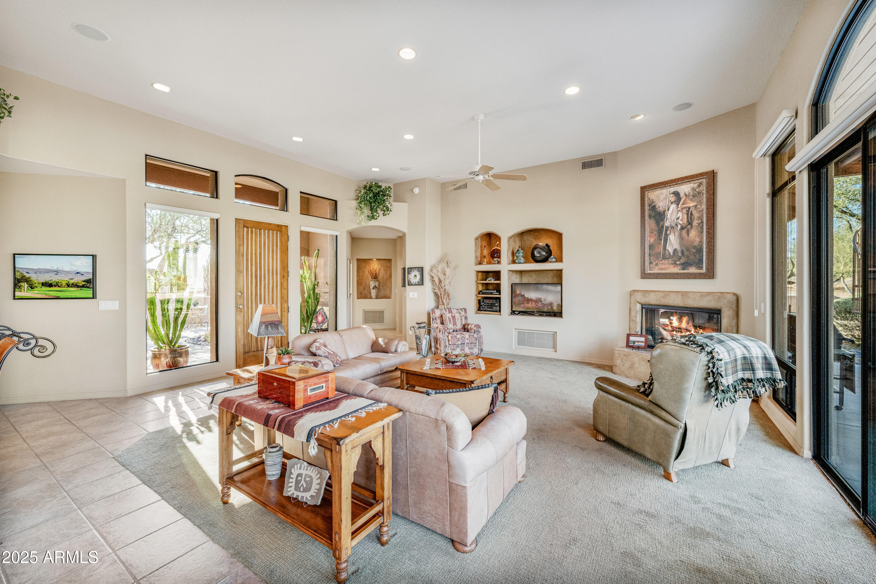 18300 North Tonto Verde Drive Rio Verde, AZ 85263 - Photo 7 of 35 a living room with furniture and large window