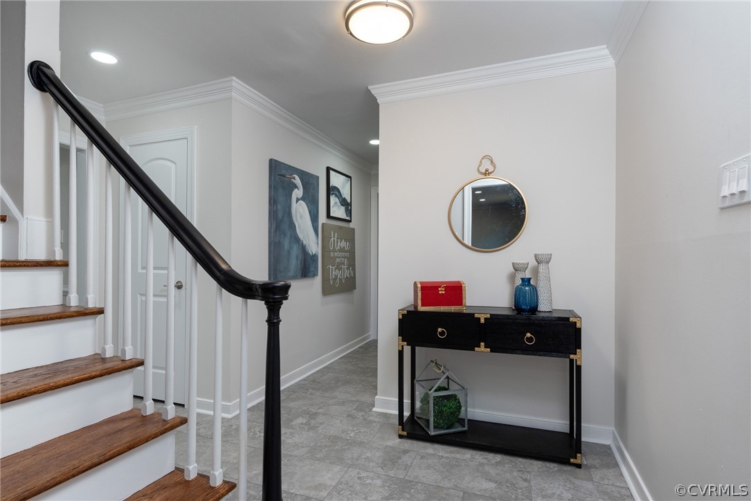 11711 Robious Road Midlothian, VA 23113 - Photo 3 of 32 a bathroom with a sink and a mirror